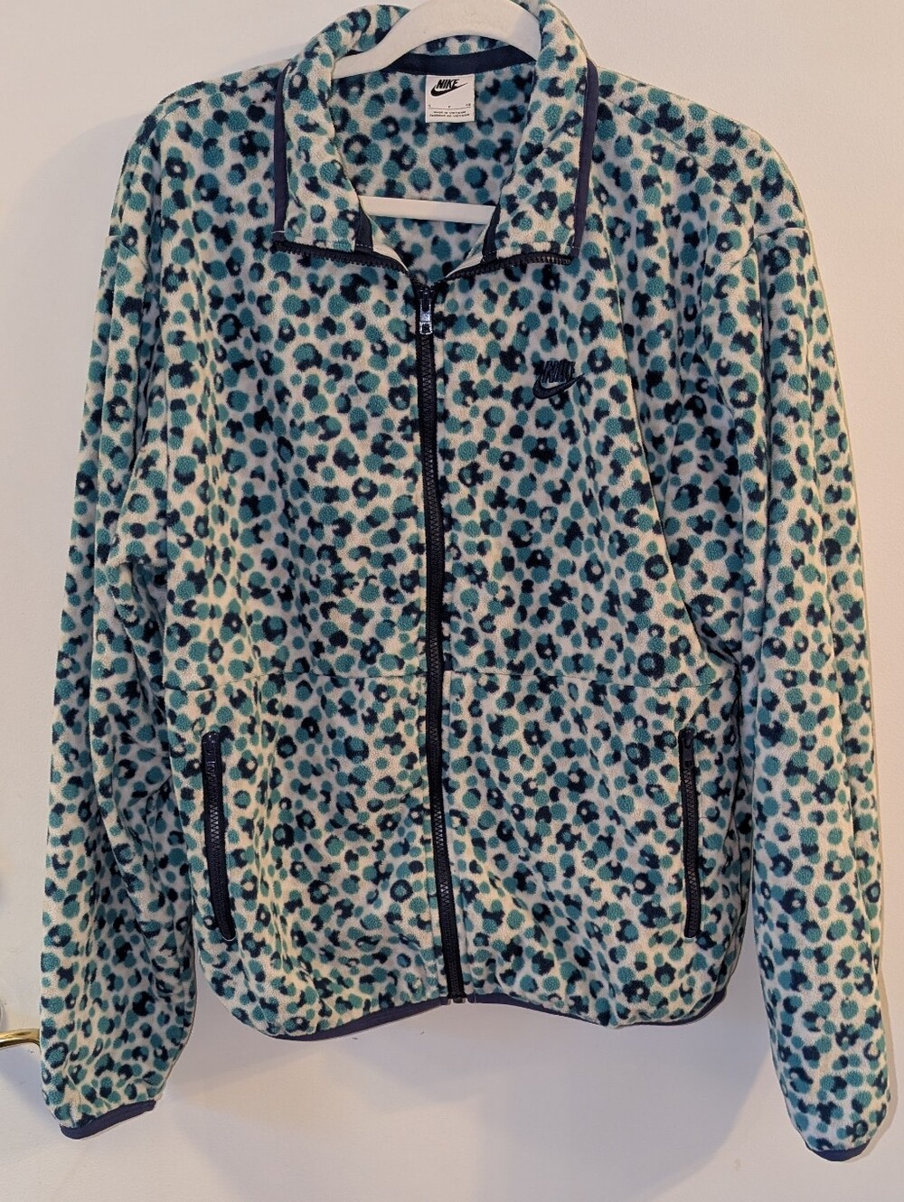 Men's Nike Fleece Zip Up Jacket Size Small